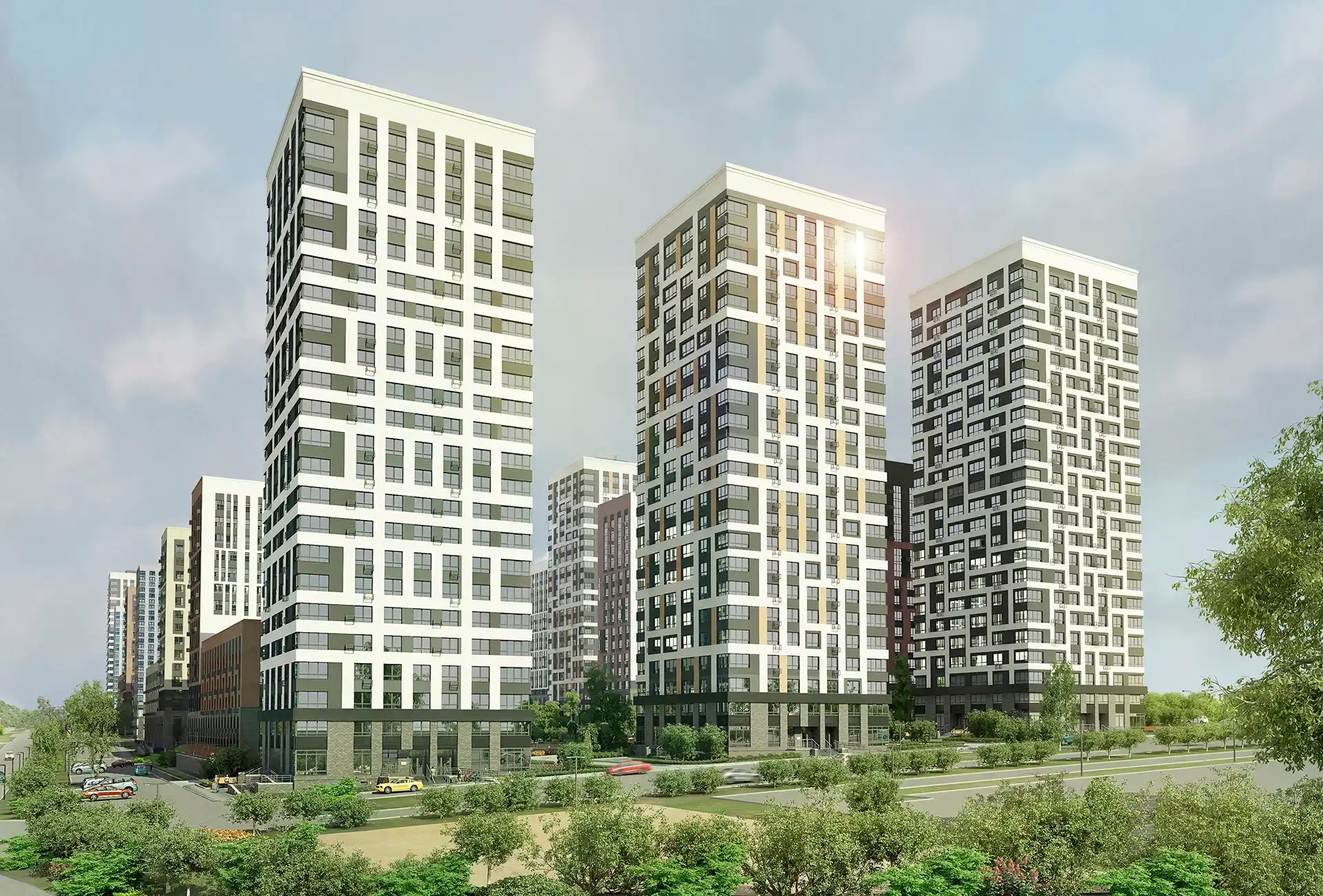 Дом 1 - Городские кварталы «Новое Ольгино»