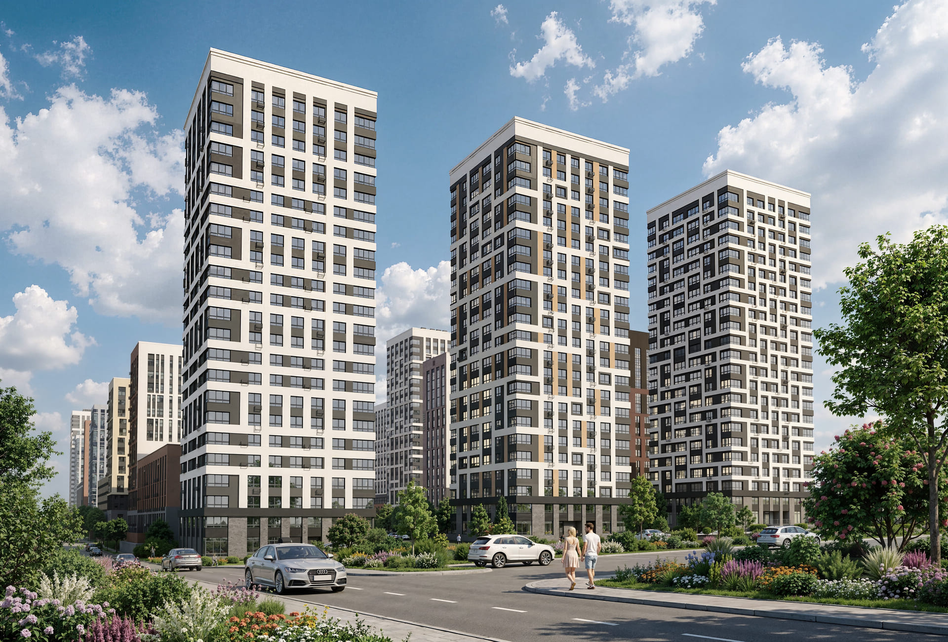 Дом 1 - Городские кварталы «Новое Ольгино»